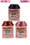 3 Adet Altınbaşak Oya ve Dantel İpi 20 gr - No: 500 - 186 - 028