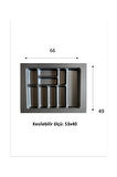 66x49 Eco LüModüler Kaşıklık 20356
