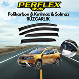 Perflex Cam Rüzgarlığı V2 Düz Dacia Duster (2010-2018)