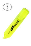 Pastel Sarı Fosforlu Kalem SH712 SCR.T0SBH4SH71209A Scrikss 12'li