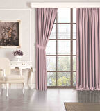 Quartz Blackout Açık Gülkurusu Rengi Karartma Perde