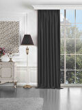 Quartz Blackout Siyah Renk Karartma Perde