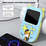 qasul Taşınabilir Retro Nostaljik 3.5 Inç Ekran 2 Oyunculu Gameboy & Gamebox Oyun Konsolu 500 Adet Oyunlu