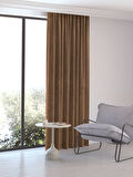 Home Daily Series Kahve Rengi Ada Fon Perde