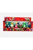 Süper Mario 6 Lı Set Oyuncak Super Mario Oyuncak Figür Seti