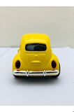 Çek Bırak Metal Beetle Vosvos Nostaljik Araba 12 Cm Koleksiyonluk Diecast Açılır Kapılı