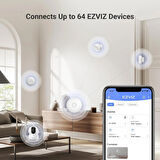 Ezviz A3-R200 Kablolu ve Wi-Fi İnternet Bağlantısını Destekleyen Akıllı Ev Ağ Geçidi