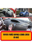Toyota Yaris Xp90 (2005-2013) Torpido Koruma Koruyucu Kilifi Halisi Örtüsü Aksesuar Yedek Parça