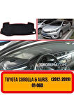Toyota Corolla E170/e180 2012-2019 Ön Örtüsü Göğüs Panel Torpido Koruma Koruyucu Kılıfı Halısı