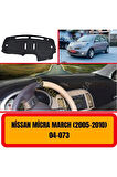 Nissan Micra March 2005-2010 Ön Örtüsü Göğüs Panel Torpido Koruma Koruyucu Kılıfı Halısı Yedek Parça