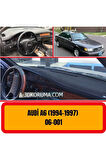 Audi A6 1994-1997 Ön Örtüsü Göğüs Panel Torpido Koruma Koruyucu Kılıfı Halısı Yedek Parça