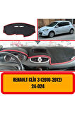 Renault Clio 3 2010-2012 Ön Gögüs Panel Torpido Koruma Koruyucu Kilifi Halisi Örtüsü