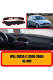 Opel Corsa C 2000-2006 Ön Örtüsü Göğüs Panel Torpido Koruma Koruyucu Kılıfı Halısı Yedek Parça