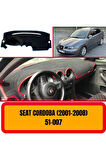 Seat Cordoba 2001-2008 Ön Gögüs Panel Torpido Koruma Koruyucu Kilifi Halisi Örtüsü