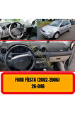 Ford Fiesta 2002 - 2006 Ön Gögüs Panel Torpido Koruma Koruyucu Kilifi Halisi / A3d/ 3d
