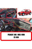 PEUGEOT 205 (1983-1998) 3d Torpido Koruma Kılıfı - Koruyucu Halı Kaplama