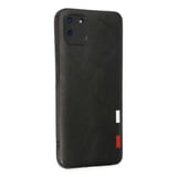 Realme C11 Kılıf Loop Deri Silikon - Siyah