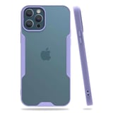 İphone 12 Pro Max Kılıf Platin Silikon - Lila