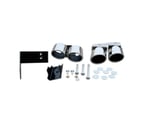 AUDİ - ARKA EGZOZ UCU SET S4 A4 2009-2015