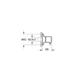 VitrA Origin Ankastre Stop Valf