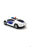 Polis Arabası Çift Fonksiyon Pars Uzaktan Kumandalı Polis Arabası 17x8 cm 27mhz 1:24 Ölçü Kumandalı