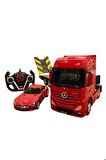Rastar R/C Uzaktan Kumandalı Mercedes Actros Tır + AMG GT Araba - Kırmızı