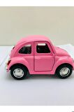 Çek Bırak Metal Beetle Vosvos Nostaljik Araba 12 Cm Koleksiyonluk Diecast Açılır Kapılı