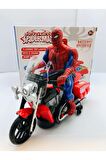 Örümcek Adam Spiderman Robot Işıklı Sesli Motor Oyuncak