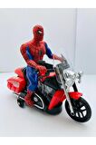 Örümcek Adam Spiderman Robot Işıklı Sesli Motor Oyuncak