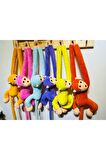 Peluş 70 Cm Maymun Oyuncak , Elleri Yapışabilen 70 Cm Sevimli Maymun
