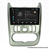 Araç Multimedya Dacia Logan Android 12 Carplay 4Gb Ram + 64Gb Hdd Navigasyon Ekran MYW