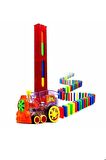 Domino Taşları Dizen Pilli Tren