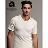 Hasyün 100 Erkek  Yün Fanila Kısa Kol