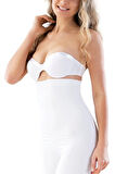2007 Dikişsiz Paçalı Korse Beyaz