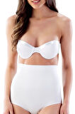 2057 Masaj Özellikli Iz Yapmaz Slip Korse Beyaz