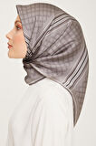 Armine Nostalji Serisi İpek Twill Eşarp 9054D-03