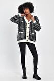 ALEXANDERGARDI DESENLİ CEPLİ TRİKO HIRKA (A91022-S)