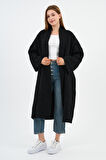 Kadın Oversize Uzun Triko Hırka (A91828-S)
