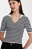 ALEXANDERGARDI POLO YAKA TRİKO BLUZ(A92314-S)