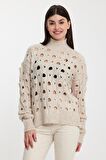 ALEXANDERGARDI DELİKLİ TRİKO KAZAK(A92423-S)