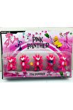 Pembe Panter 5’li Figür Set Pink Panther Yeni Model Pink Panter Figür Set