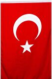 Türk Bayrağı 70x105 cm Alpaka Kumaş