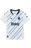 Fenerbahçe Puma  2024/25 Dış Saha Çocuk Beyaz Futbol Forması 77537102