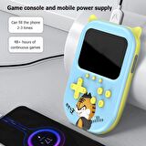 qasul Taşınabilir Retro Nostaljik 3.5 Inç Ekran 2 Oyunculu Gameboy & Gamebox Oyun Konsolu 500 Adet Oyunlu