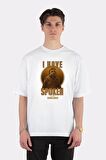 Unisex Beyaz Oversize T-shirt I Have Spoken