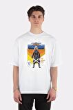 Unisex Beyaz Oversize T-shirt The Mandalorian Jedi Ahsoka Tano
