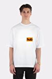 Unisex Beyaz Oversize T-shirt Waifu Hub