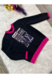 Black Pink Sweatshirt