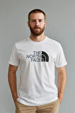 BİSİKLET YAKA TSHİRT BEYAZ THENORTHFACE