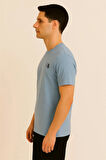 BEBE MAVİSİ BİSİKLET YAKA T-SHIRT – SÜPREME THENORTHFACE